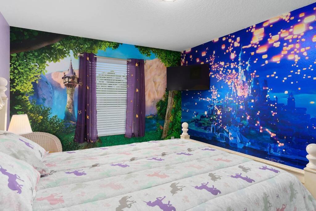 Lakeview W/8 Bedroom 5 Kingsuite 3 Miles To Disney Kissimmee Exterior foto